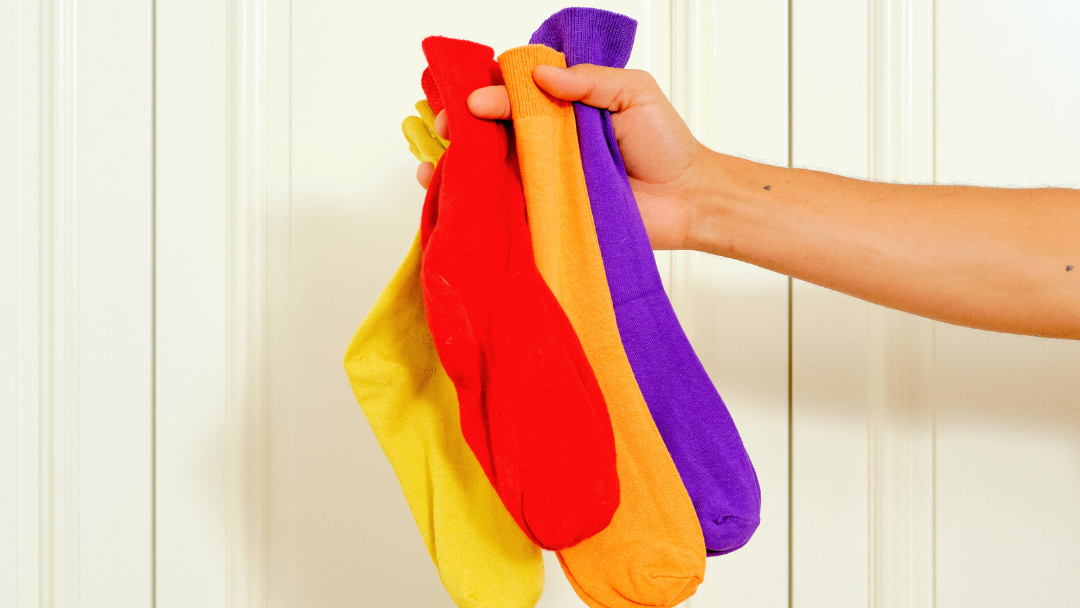 Socken als Zeichen für Vielfalt am 21.03.